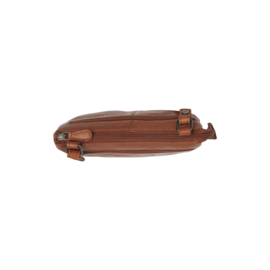 The Chesterfield Brand schoudertas Osaka cognac