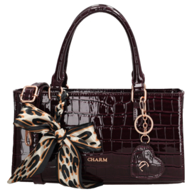 Charm London Knightsbridge handtas bordeaux