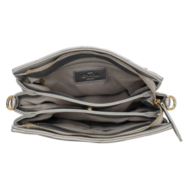 Charm London Via Dante schoudertas donker zilver