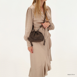 Charm London Istanbul crossbody donkerbruin