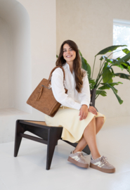 Zebra Trends Rosalyn shopper bruin
