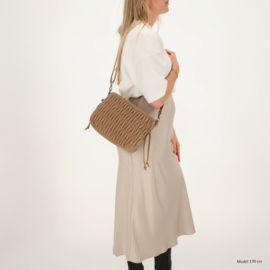 Charm London West End schoudertas mokka