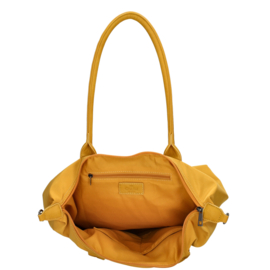 Charm London Buckingham mono shopper zacht geel