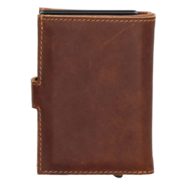 Hide & Stitches Japura safety wallet cognac