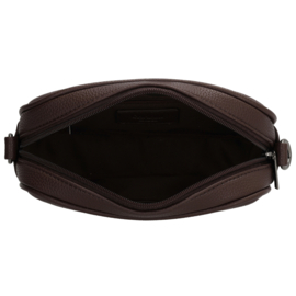 Charm London Mullberrry street crossbodytas  donkerbruin