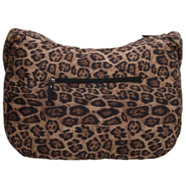 Beagles Calvia schoudertas luipaard beige