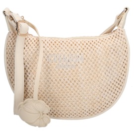 Charm London Shoreditch crossbodytas créme