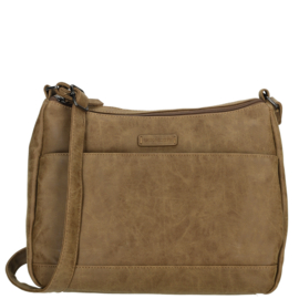 Enrico Benetti Nouméa schoudertas camel