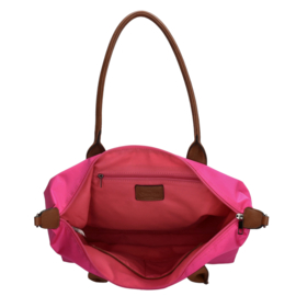 Charm London Buckingham handtas fuchsia