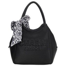 Charm London bond street handtas zwart