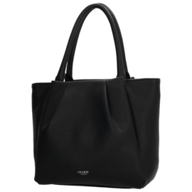 Charm London Lyon shopper zwart