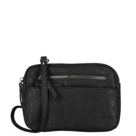 Enrico Benetti Zoè clutch/crossbody tas zwart