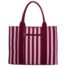 Zebra Trends Mira shopper bordeaux
