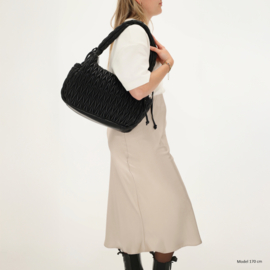 Charm London West End schoudertas zwart