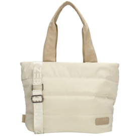 Zebra Elske shopper creme