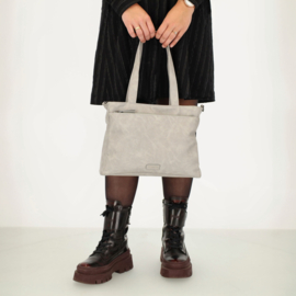 Beagles Malaga shopper licht grijs