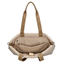 Zebra Trends Elske laptoptas licht taupe