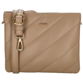 Charm London Via Dante schoudertas taupe
