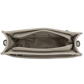 Charm London Princeton schoudertas licht grijs