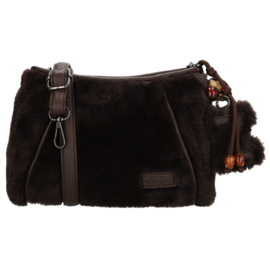 Zebra Trends Jolie crossbodytas donker  bruin