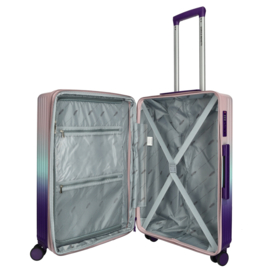 Enrico Benetti Havana koffer 65 cm paars
