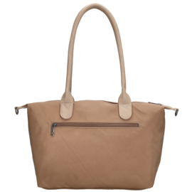 Charm London Buckingham mono shopper licht taupe