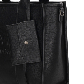 Charm London bond shopper zwart