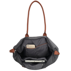 Charm London Buckingham handtas olifant grijs