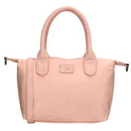 Charm London Buckingham mono handtas licht roze