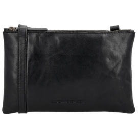 Hide & Stitches Westland schoudertas zwart