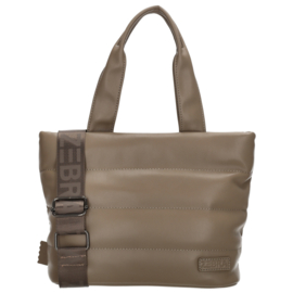 Zebra Evie handtas taupe