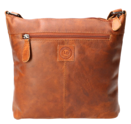 Leather Design schoudertas hunter natural