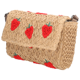 Zebra Trends Sola crossbodytas aarbei
