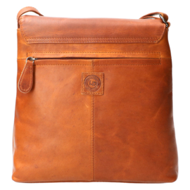 Leather Design schoudertas natural