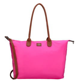 Charm London Buckingham handtas fuchsia