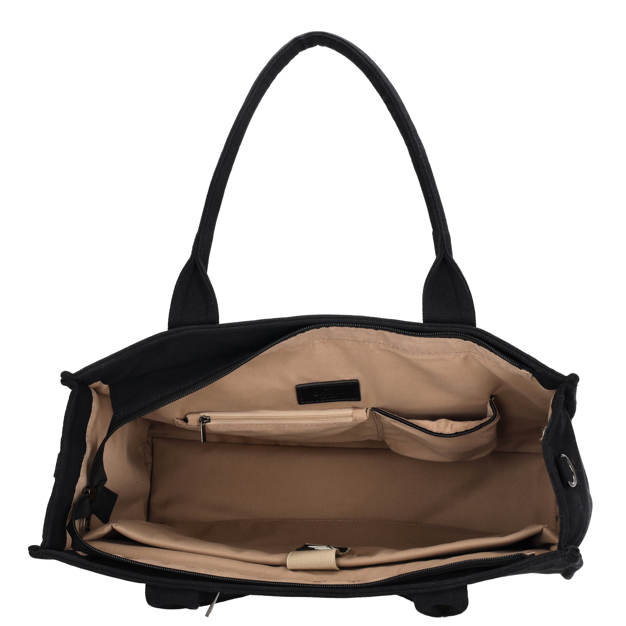 Charm London bond shopper zwart