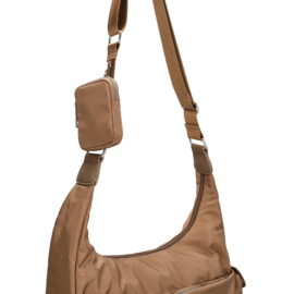 Charm London Odeon schoudertas taupe