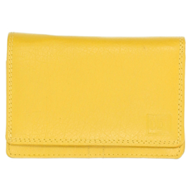 Double-D FH dames portemonnee geel