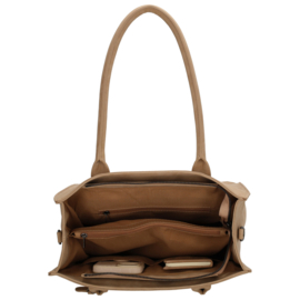 Zebra Trends Rosalyn shopper zand