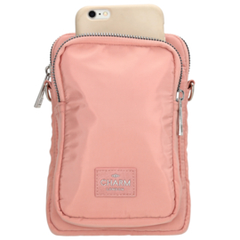 Charm London Odeon telefoontasje oud roze