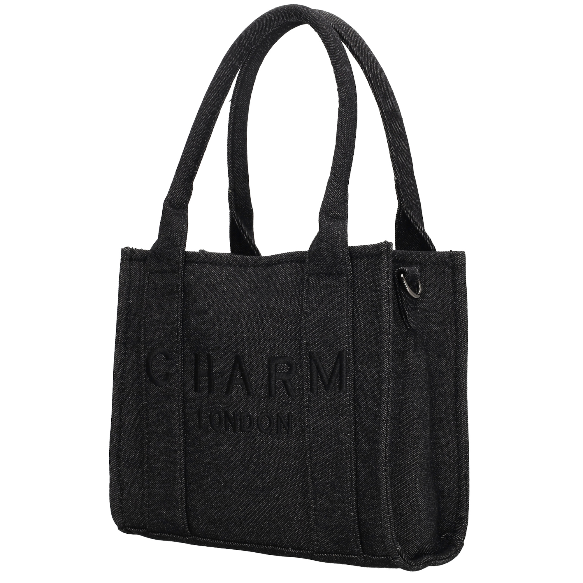 Charm London bond handtas zwart