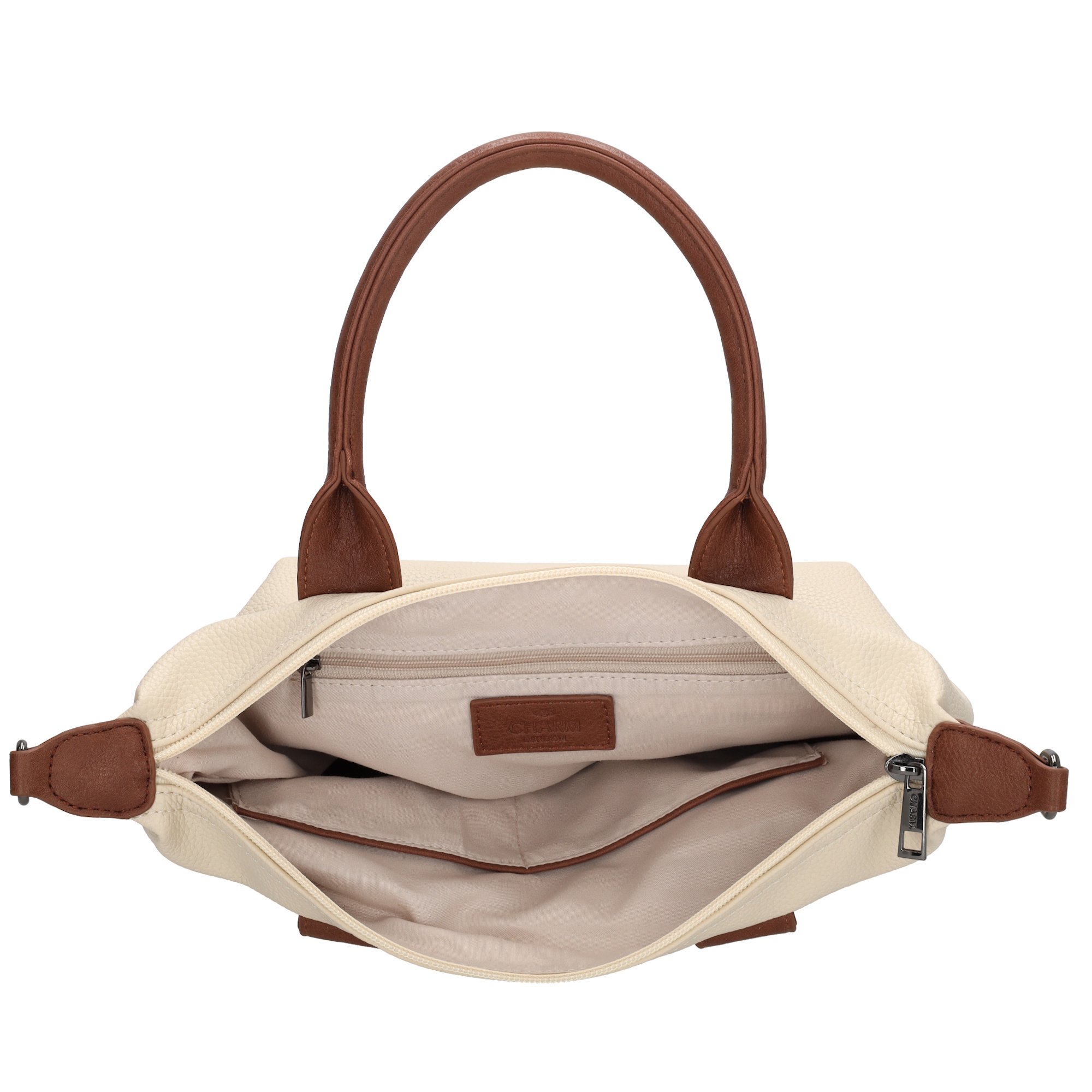 Charm London Buckingham palace handtas beige