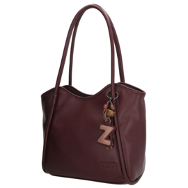 Zebra Trends Sofie laptoptas bordeaux rood