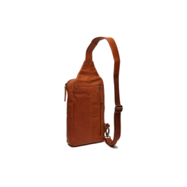 The Chesterfield Brand crossbody schoudertas cognac bruin