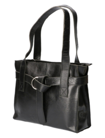 Leather Design Revival handtas zwart