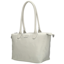 Charm London Buckingham mono shopper licht grijs