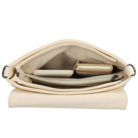 Beagles Malaga schoudertas crème