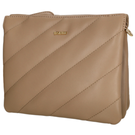Charm London Via Dante schoudertas taupe
