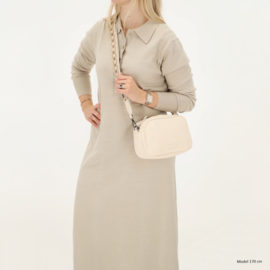 Beagles Malaga schoudertas crème