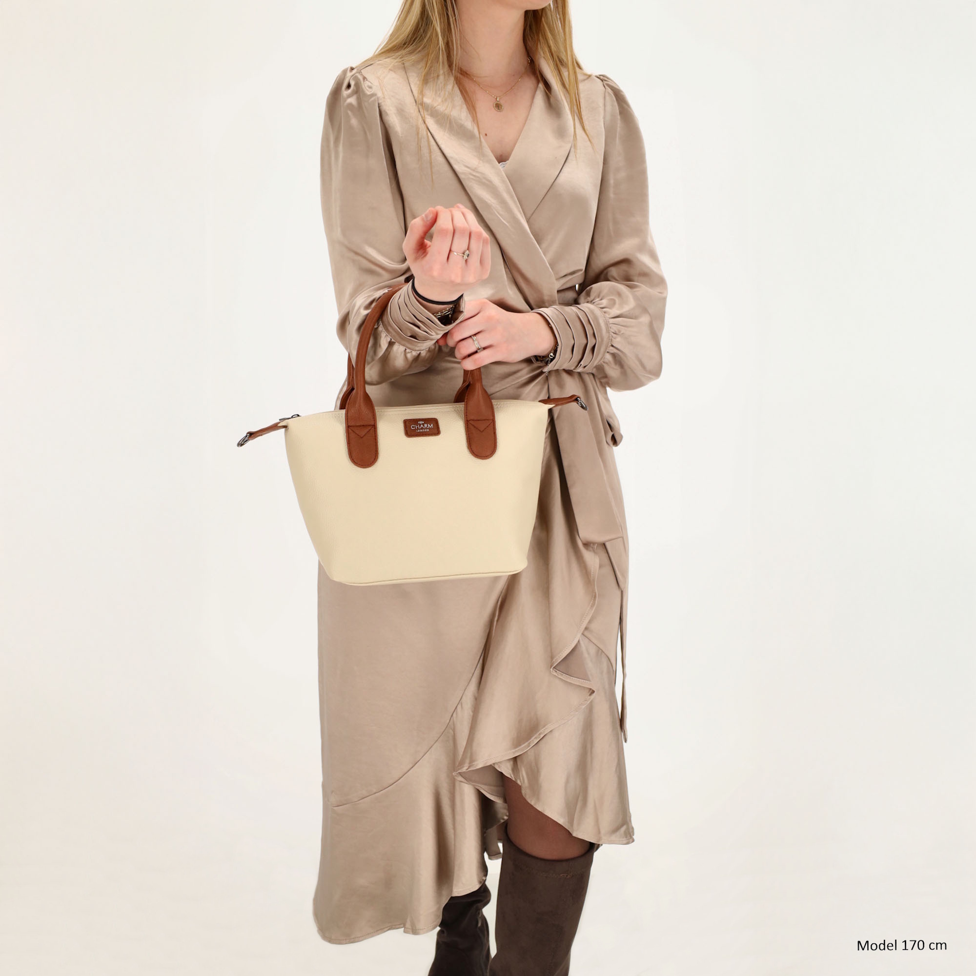 Charm London Buckingham palace handtas beige